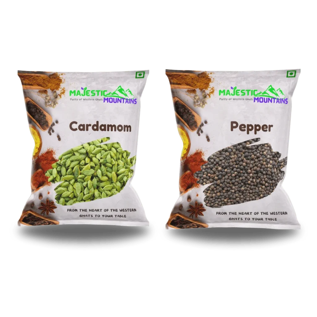 Combo of two spices Cardamom and Pepper